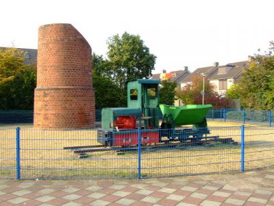 Restant Schoorsteen Greswarenfabriek